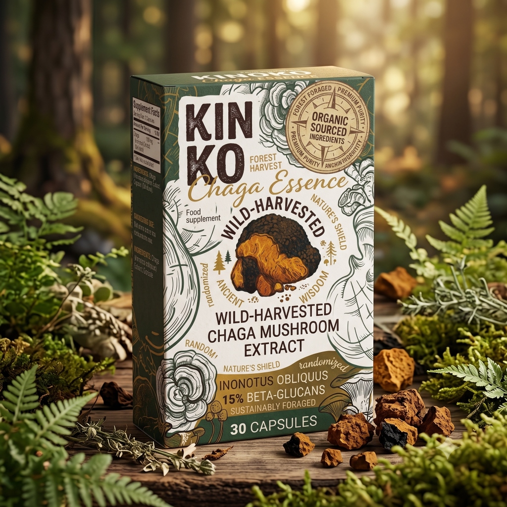 Kinoko Forest Harvest Chaga Essence Box